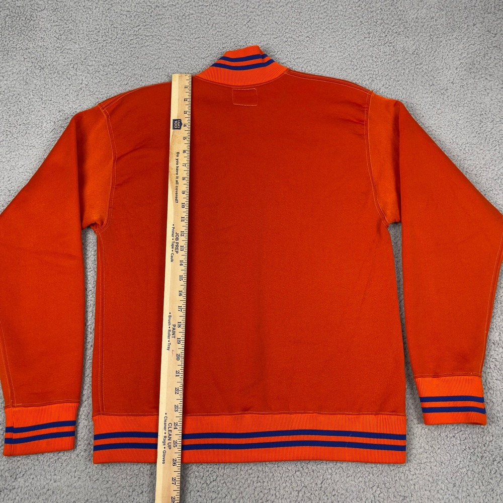 VTG 60s Champion Texas Tech University Varsity Jacket Mens M Orange College USA - Picture 5 of 6